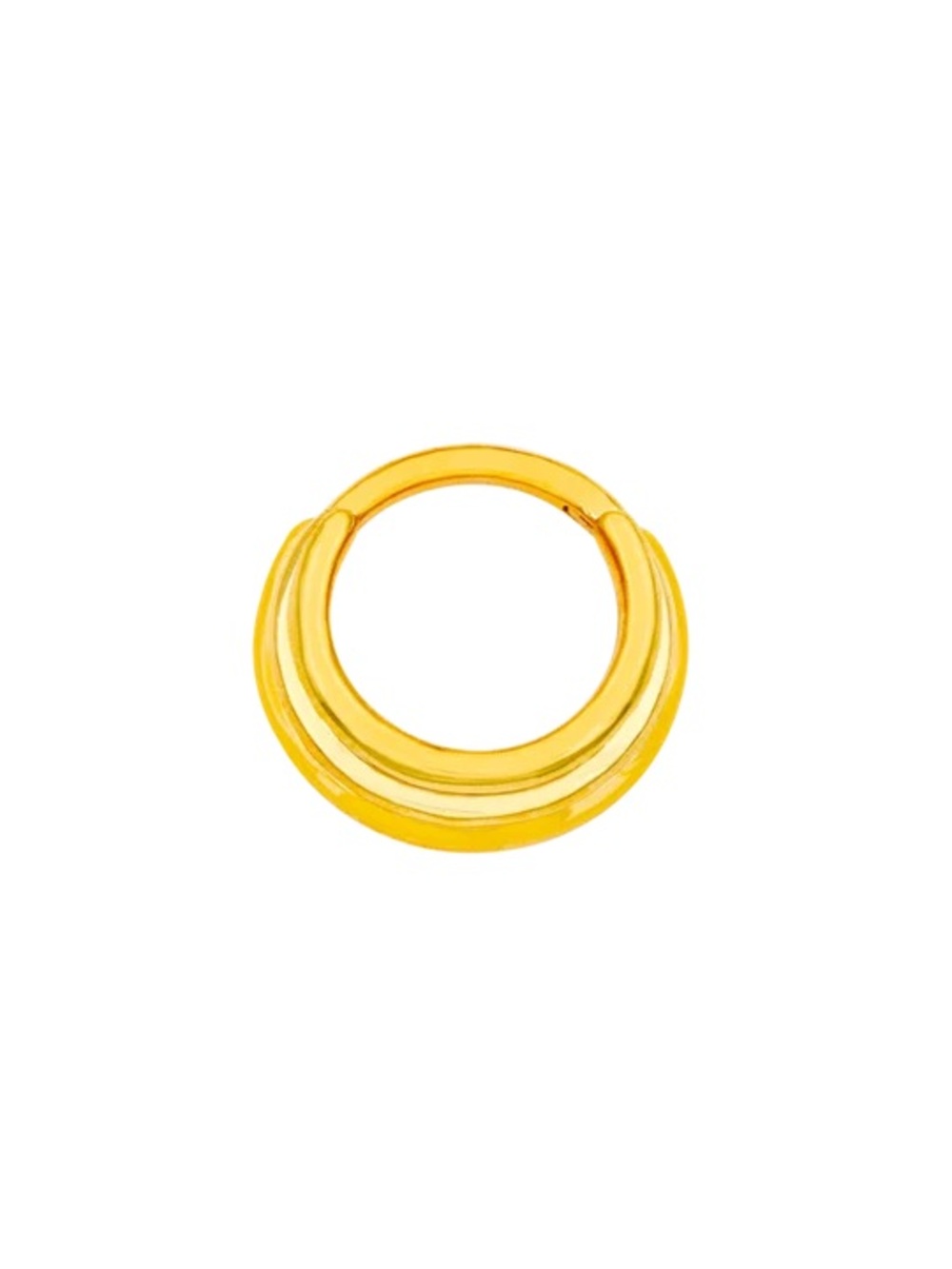junipurr 3 stack ring 16g hinged ring 14k